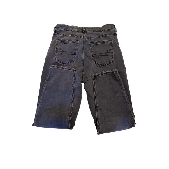 American Eagle Stretch Black Jean Stretch US 10 - Picture 2 of 2